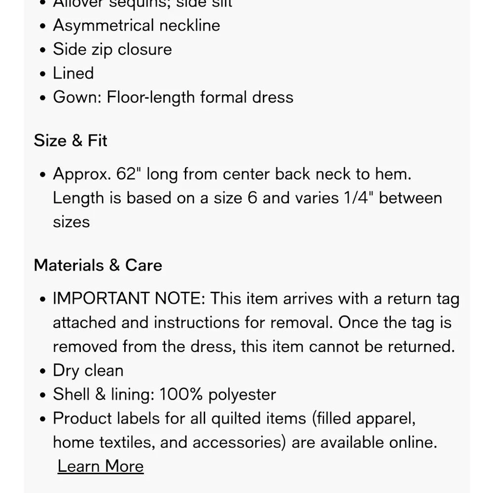 Gala dress - Picture 8 of 8